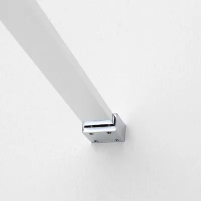 Immagine prodotto di Box doccia walk-in 120 cm in cristallo trasparente da 8 mm