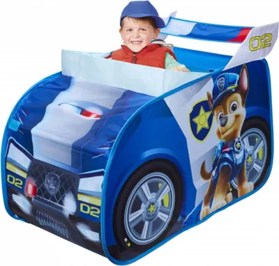 Produktbild von Paw Patrol Kinder Pop Up Zelt Polizeiwagen