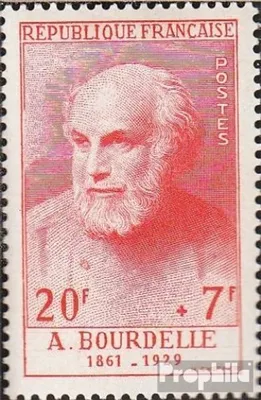 Produktbild von Briefmarken Frankreich 1954 Mi 1018 mit Falz Berühmte Franzosen