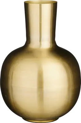 Produktbild von Mica Decorations Dara Vase - H42 x Ø28 cm - Metall - Gold