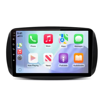 Image de Android Radio 64GB pour Smart 453 Fortwor Forfour Carplay Navi Commandes au volant Bluetooth RDS WIFI DSP GPS DAB+