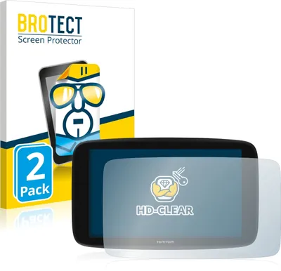 Produktbild von 2x Für TomTom Go Expert 6" Schutzfolie BROTECT Displayschutz Display Schutz Folie Klar Transparent