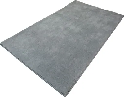 Produktbild von Clarissa Badematte Badteppich Badvorleger Duschvorleger Badezimmerteppich 60x100cm Princess Hellgrau