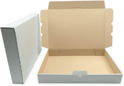 Produktbild von verpacking 100 Maxibriefkartons Versandkartons Faltschachtel Faltkarton Maxibrief 350 x 250 x 50 mm | Weiss | MB-5