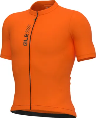 Image de Maillot de cyclisme à manches courtes ALÉ - PRAGMA COLOR BLOCK - Orange M