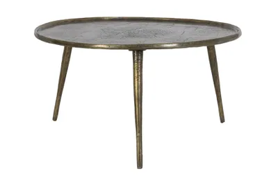 Productafbeelding van Light & Living - Bijzettafel Babina - Antiek brons - Ø 67,5 cm