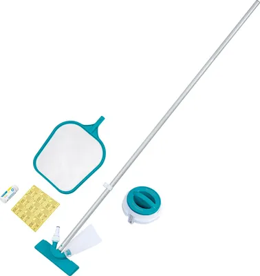 Produktbild von Bestway® Poolpflege Komplett-Set AquaClear™ Deluxe für Poolgrößen bis 396 cm
