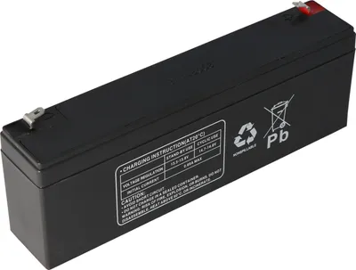 Produktbild von Multipower MP2.3-12 Blei Akku, 4,8mm Faston Stecker, früher Multipower MP2,2-12
