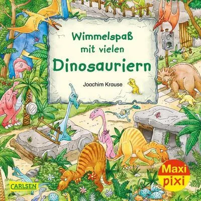 Obrázek produktu pro Maxi Pixi 337: VE 5 Wimmelspaß mit vielen Dinosauriern (5 Exemplare)
