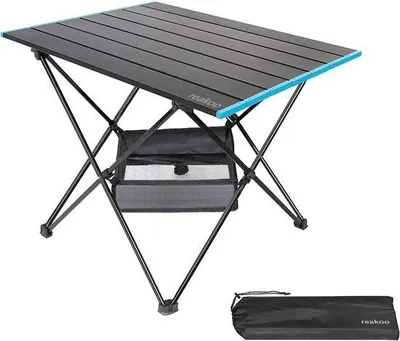 Obrázek produktu pro Hliníkový skládací stolek pro outdoorové aktivity – lehký a přenosný