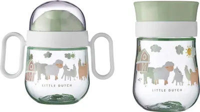 Produktbild von Mepal | Mio Set – 360° | Baby Trinklernbecher ab 6 Monate | auslaufsicher | spülmaschinengeeignet &  frei | Little Farm