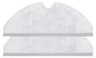 Image de Lingettes de nettoyage de rechange pour robots aspirateurs Xiaomi Roborock V1, S50, S55, S5 Max, S6 (lot de 2)