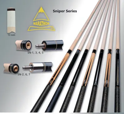 Obrázok produktu pre Biliardové tágo Marathon SNIPER SN-1 58" 13 mm