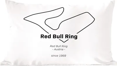 Produktbild von MuchoWow® Zierkissen Sofakissen Wohnzimmer Dekokissen 50x30 cm Red Bull Ring - Formel-1-Rennstrecke - Wohnzimmerdekoration - Polster mit Photo