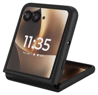 Image de Avizar, coque de protection pour Motorola Razr 70 Ultra, antichoc et renforcée, noire