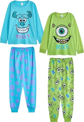 Produktbild von Monsters Inc - Schlafanzug mit langer Hose für Jungen(2er-Pack) Langärmlig NS8736 (140) (Bunt)