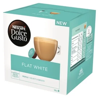 Zdjęcie produktu dla Nescafe Dolce Gusto Flat White 16 kapsuek