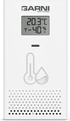 Obrázek produktu pro GARNI GARNI063H, Venkovní, Snímač tepoty a vlhkosti, Volně stojící, -40 - 70 °C, Bezdrátový, 10 - 99%