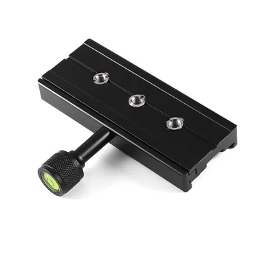 Imagen del producto de Adaptador de abrazadera de liberación rápida, placa de abrazadera de liberación rápida, placa de montaje para trípode, placa de liberación rápida, placa de liberación rápida para trípode