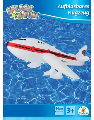 Zdjęcie produktu dla Nadmuchiwany samolot Splash & Fun, ok. 25x48x17 cm