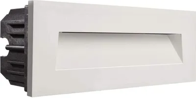 Immagine prodotto di Copertura "inclinata" per lampada da incasso a LED LIGHT BASE III OUTDOOR, bianca