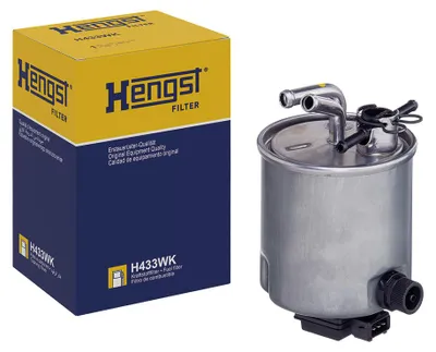 Produktbild von Kraftstofffilter Leitungsfilter 160 mm HENGST FILTER für u.a. NISSAN NAVARA