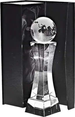 Produktbild von Glastrophäe Alya Pokal 24,5cm