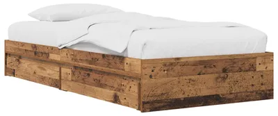 Immagine prodotto di vidaXL Struttura letto con contenitore in legno di recupero 80 x 200 cm in materiale composito