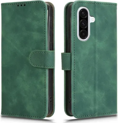 Produktbild von Samsung Galaxy A56 Hülle - Coverup Klapphülle - Grün