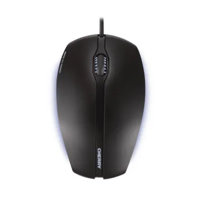 Produktbild von CHERRY GENTIX CORDED ILLUMINATED Maus, Schwarz, USB, Beidhändig, Optisch, USB Typ-A, 1000 DPI, Schwarz