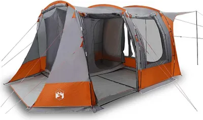 Immagine prodotto di vidaXL Tenda per auto grigio e arancione impermeabile