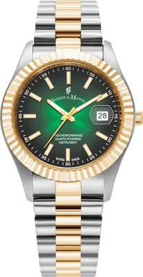 Produktbild von Jacques du Manoir Armbanduhr Date Inspiration Green