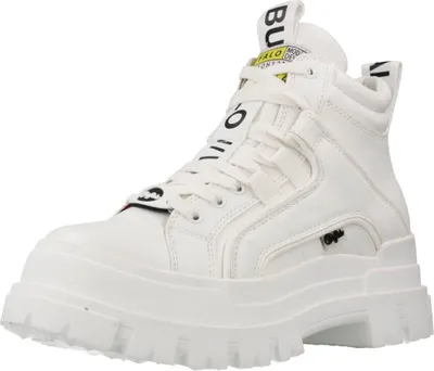Produktbild von Buffalo Damen Aspha NC MID Schnürboots - 1622045 , Farbe:Weiß, Damen Schuhe:40