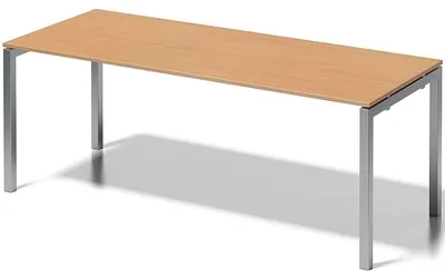 Produktbild von BISLEY Schreibtisch Cito Maße: 200 x 74 x 80 cm (B x H x T) 3-Schicht-Spanplatte, melaminharz Farbe der Tischplatte: buche