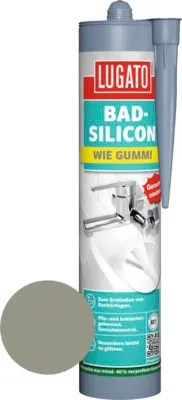 Produktbild von Lugato Bad-Silikon Wie Gummi steingrau 310 ml