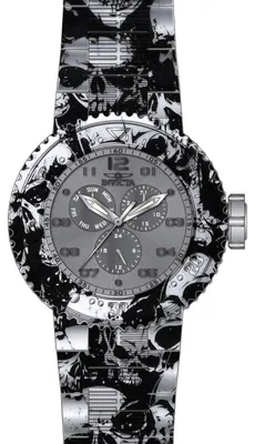 Produktbild von Invicta Pro Diver 50211 Herrenuhr - Quarzwerk - Edelstahl mit grauem Zifferblatt - 52 mm