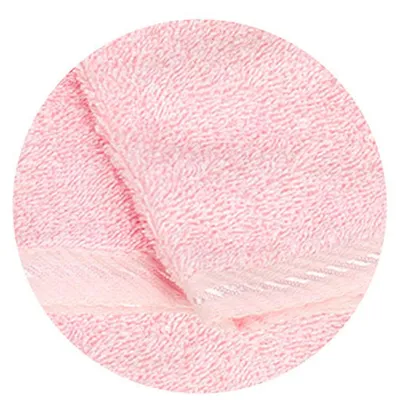 Image de ARTG - Serviette pour le visage, couleur unie LT3758 (taille unique) (rose clair)