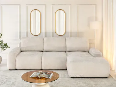 Produktbild von Schlafsofa mit Stauraum VALERIE - Creme