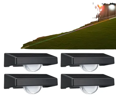 Produktbild von Wandleuchten, Solar betrieben, RGB-Farbmodi, 1 Große LED