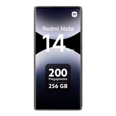 Immagine prodotto di Xiaomi Redmi | Note 14 Pro | Midnight Black | 6,67 " | AMOLED | 2400 x 1080 pixel | Mediatek | RAM interna 8 GB | 256 GB | Dual SIM | 4G | Risoluzione fotocamera principale 200+8+2 MP | Risoluzione fotocamera secondaria