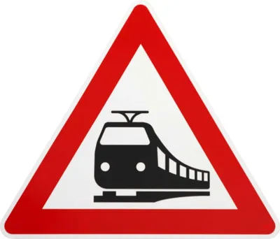 Produktbild von ORIGINAL Verkehrsschild Achtung Bahnübergang Nr. 151 Schild nach StVO Lokomotive Zug Lok Verkehrszeichen Schilder Straßenschild Eisenbahnschild Strassenzeichen Warnschild
