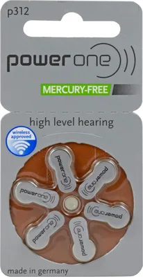 Obrázek produktu pro Baterie Hoer PowerOne 312, 6 St