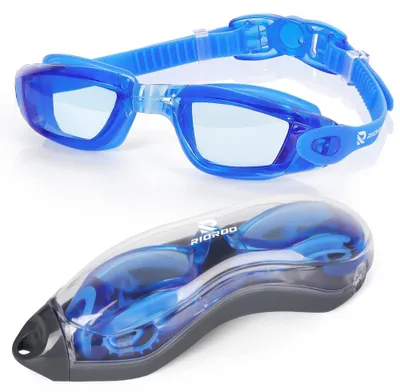 Obrázok produktu pre Plavecké okuliare so širokými šoštičkami, UV ochranou, unisex, vhodné pre triatlon