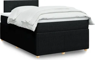 Produktbild von Eleganten-Stil Boxspringbett mit Matratze Schwarz 120x200 cm Stoff,79,3 Kg cloris8896111