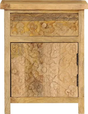Produktbild von vidaXL Nachttisch Massivholz Mango 40x30x50 cm