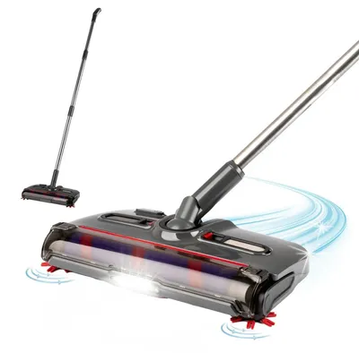 Produktbild von CLEANmaxx Akkubesen kabellos | Bodenfeger mit 1.200 U/min & 4 Bürsten | inkl. LE