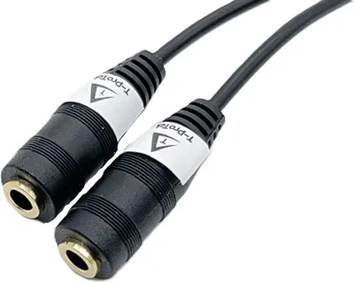 Produktbild von Y 3,5 mm Klinken Adapter Audio Splitter Kabel für Kopfhörer Mikrofon Headset