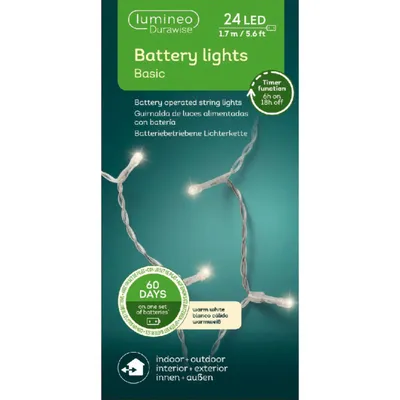 Produktbild von LED Durawise Basic-Beleuchtung L.172.5cm transparent/warm weiß