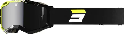 Image de Lunettes de motocross Shot Iris 2.0 Fusion, noir/jaune, taille unique