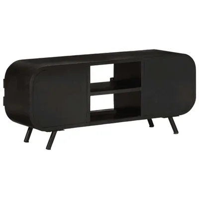 Immagine prodotto di Maison Exclusive - Mobile TV 110x30x45 cm in legno di mango grezzo